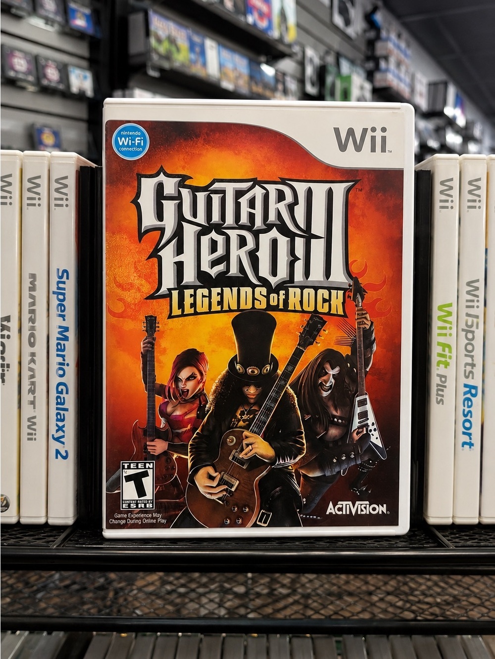 Guitar Hero III: Legends of Rock Wii Complete CIB Tested